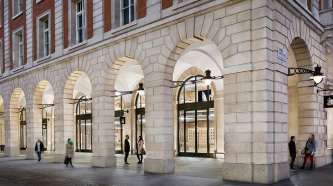 Covent Garden Apple Store in the UK