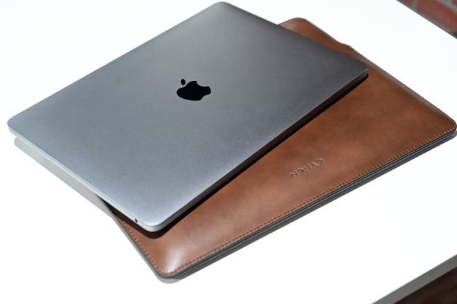 Nomad's Horween leather sleeve for MacBook Pro