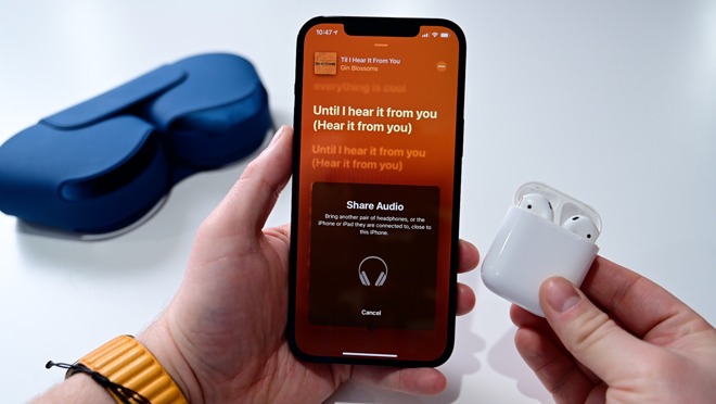 How to share audio with a second set of AirPods Max