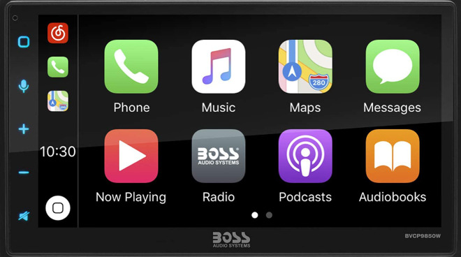 Boss wireless CarPlay multimedia players