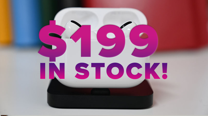 Flash Deal Airpods Pro In Stock For 199 50 Off Free Expedited Shipping Appleinsider