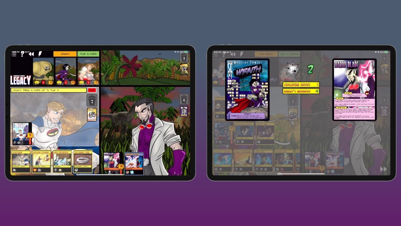 'Sentinels of the Multiverse' is a superhero-themed card game