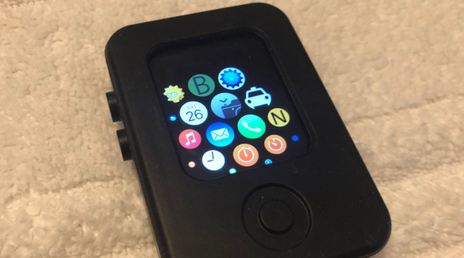 Pre-watchOS software testing kit for Apple Watch