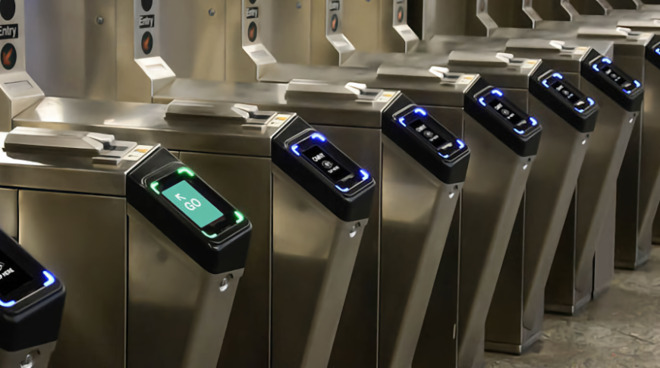 Turnstiles in New York