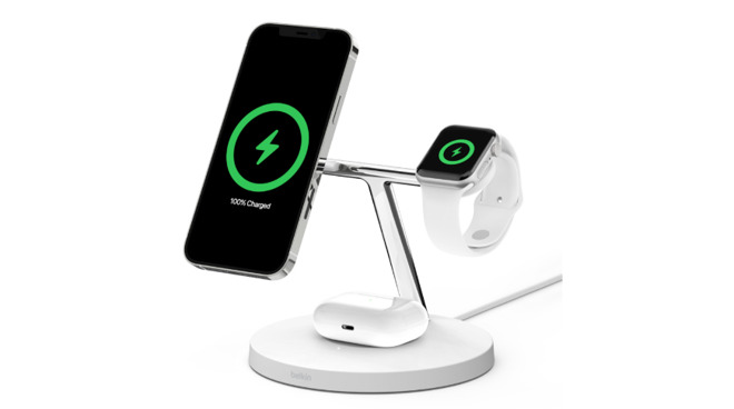 Belkin 3-in-1 Wireless Charger with MagSafe