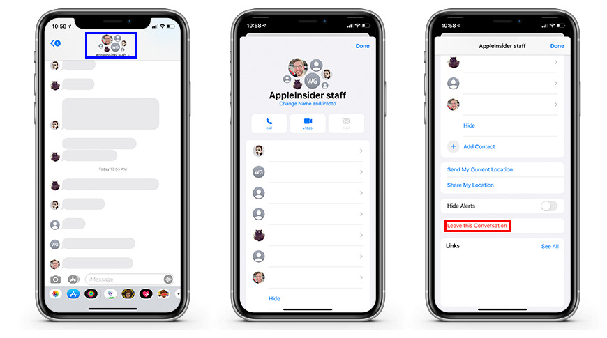 How To Remove Yourself From A Group Chat In IMessage On IPhone Or IPad 