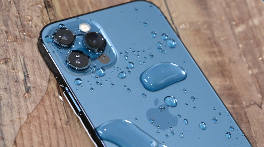 The tempered glass protector may be sensitive to water