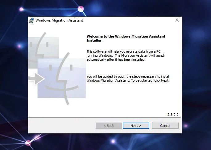 download windows migration assistant for macos catalina