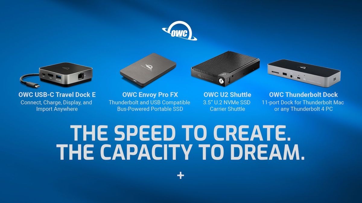OWC debuts refreshed Thunderbolt Dock, Envoy Pro FX SSD, USB-C Travel Dock, U2 drive Shuttle - AppleInsider
