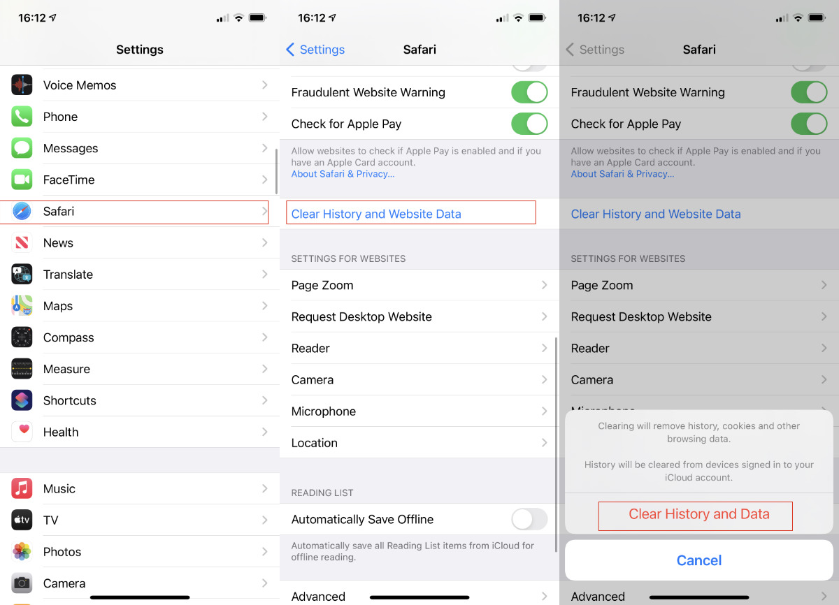 How to clear browsing history on Safari on iPhone or Mac