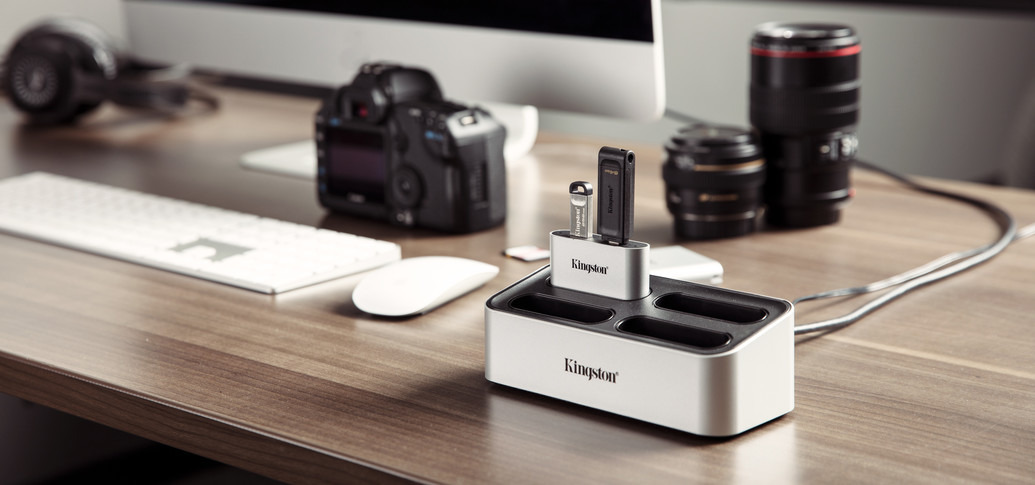 The Workflow Station is aimed at photographers, videographers, and other content creators. Credit: Kingston