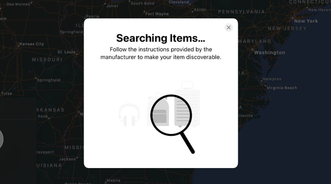 When you tap 'add item' you'll be prompted to make it discoverable