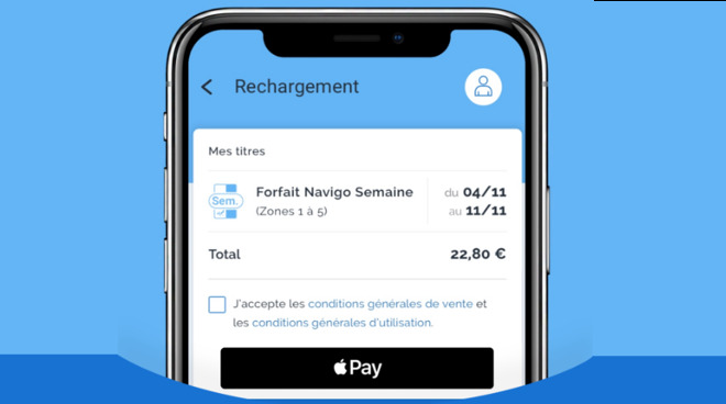 Recharge your Paris Navigo card using iPhone NFC and Apple Pay