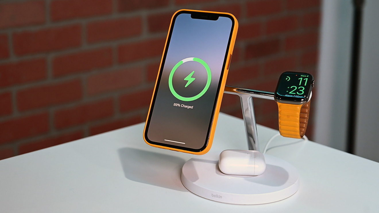 Belkin's Boost Charge Pro is a 3-in-1 charging station with MagSafe