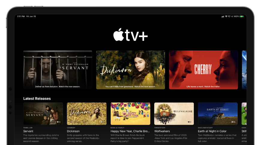 Apple oferece 2 meses grátis de Apple TV+ para promover documentário