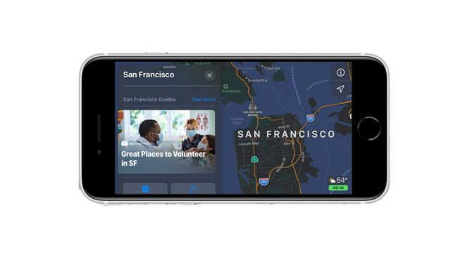 photo of Apple Maps now shows curated list of volunteer opportunities from VolunteerMatch image