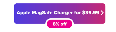 Apple MagSafe Charger sale button