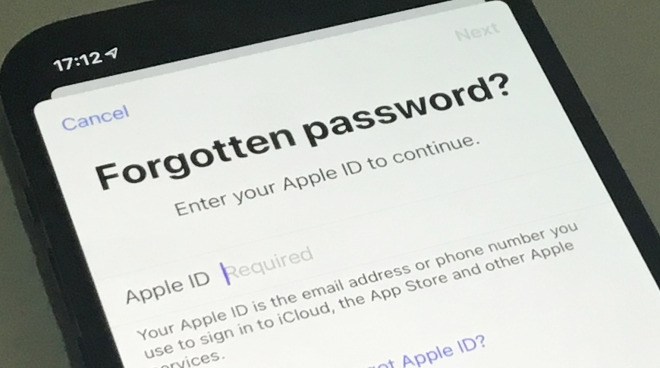 What to do whenever you forgot your Apple ID password