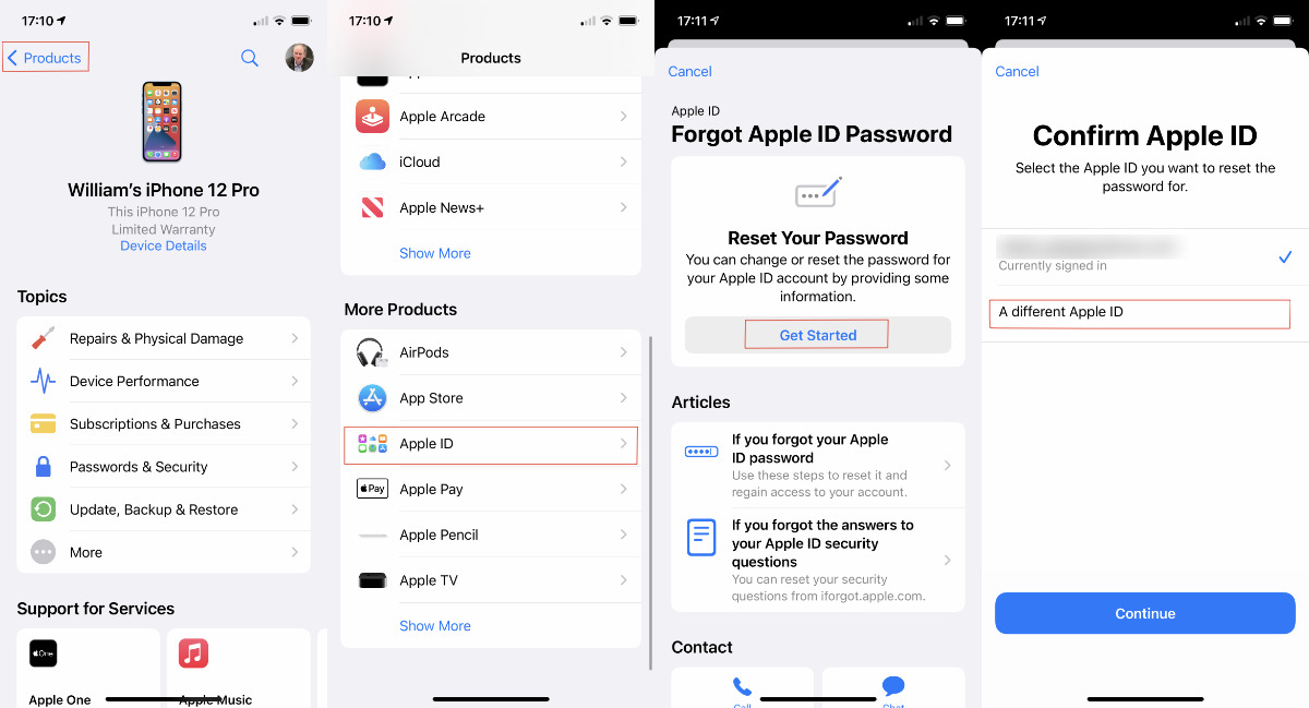 If you forgot your Apple ID password – Apple Support (AU)