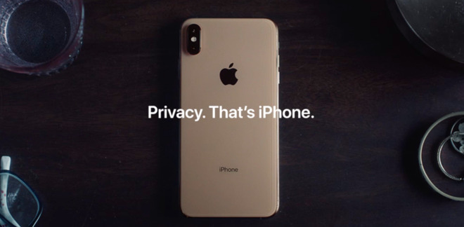 An Apple Privacy ad