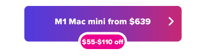 M1 Mac mini deals button