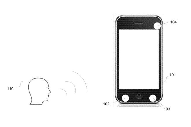 Despite this drawing in the patent, it's a bit unlikely that the original iPhone will gain the new proposed technologies