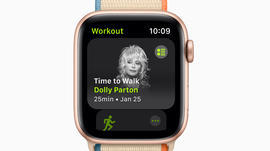 photo of Apple adds celebrity 'Time to Walk' audio workouts in Apple Fitness+ image