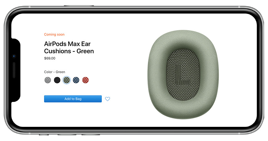 Apple Now Selling AirPods Max ear Cushions Separately