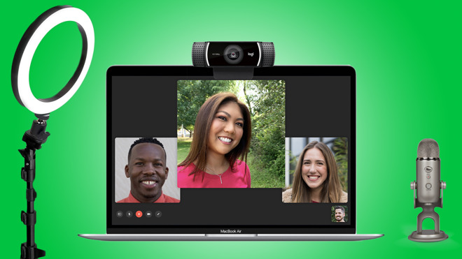 We look at accessories that can enhance your Zoom, FaceTime, and Skype video-call setup