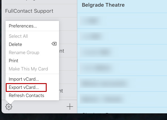 You can also export from iCloud, if you sign in via either a Mac or an iPad