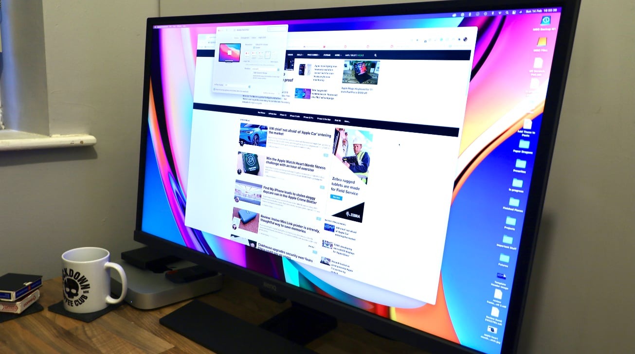 BenQ EW3270U 31.5-inch display review: a good value for a basic 4K
