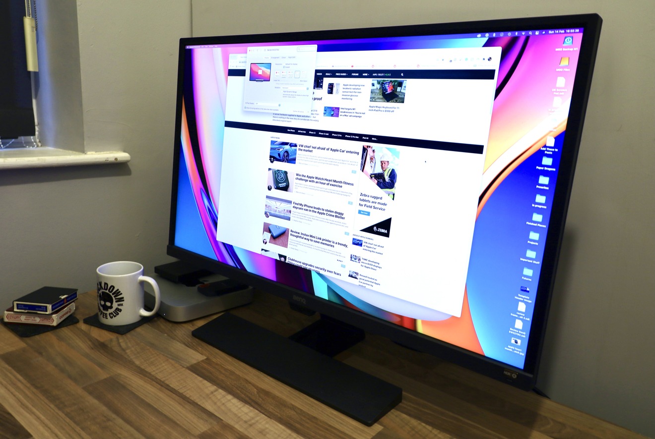 BenQ EW3270U 31.5-inch display review: a good value for a basic 4K