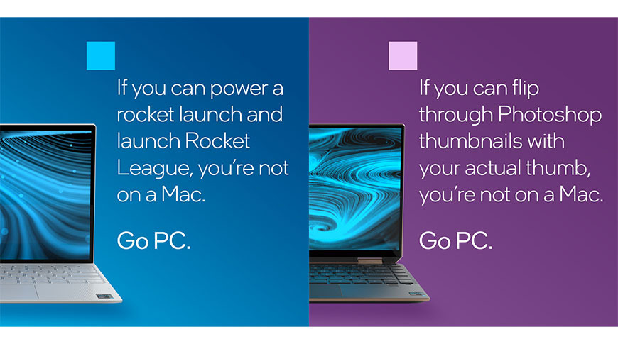 Intel targets M1’s weaknesses in ‘You’re not on a Mac’ ad campaign