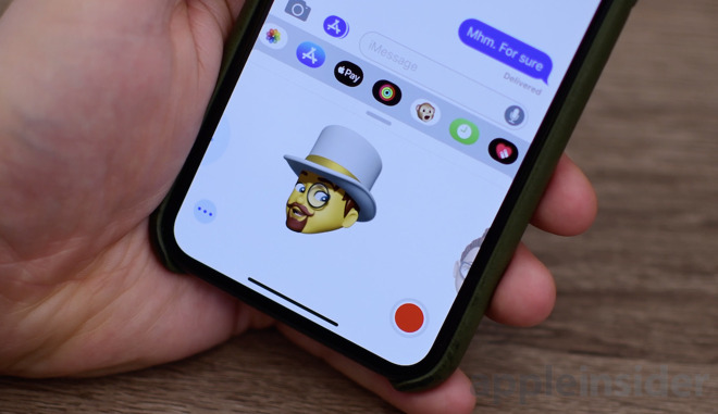 The iPhone can already animate Memoji based on the expressions of the user.