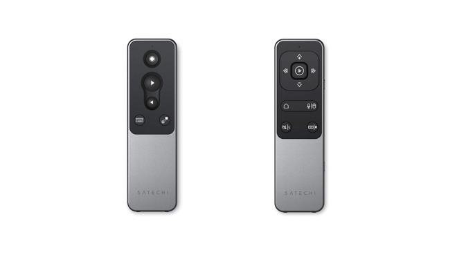 Satechi's R1 (let) and R2 (right) remotes