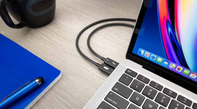 The OWC Thunderbolt 4 cable will solve any USB-C to USB-C need
