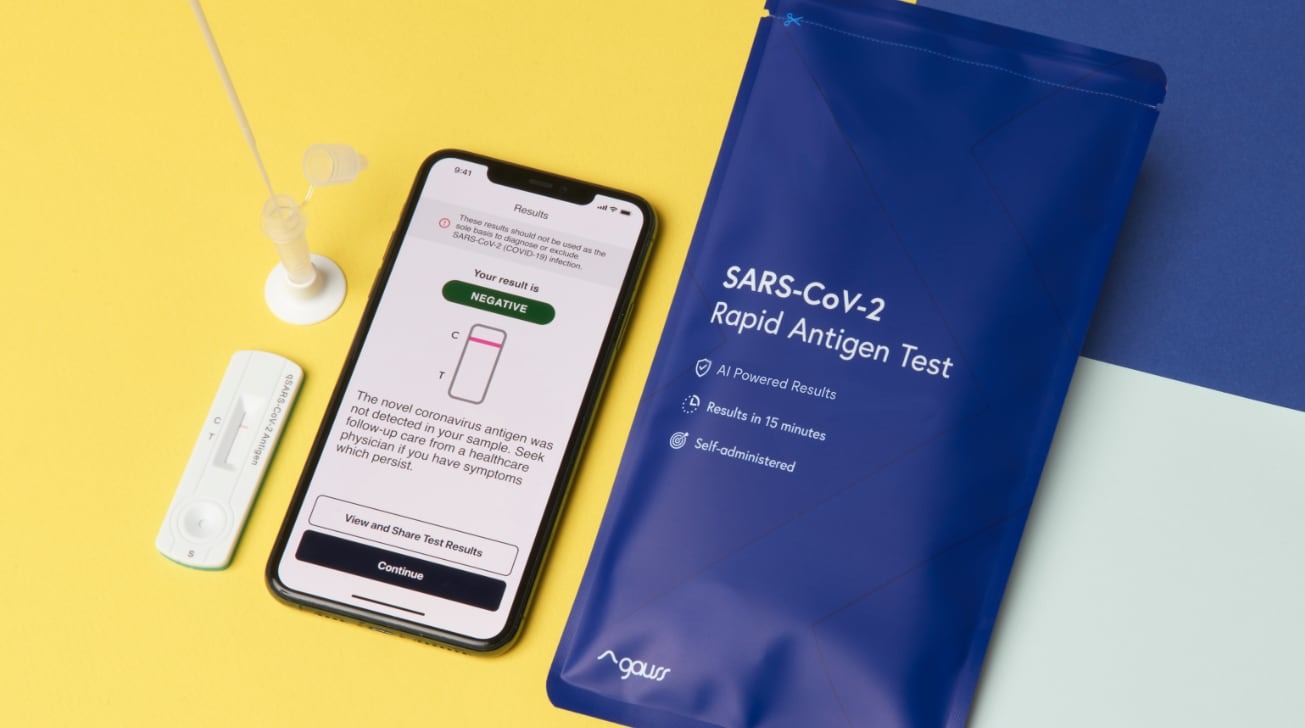 photo of Kroger plans rollout of iPhone-assisted COVID-19 rapid testing kits image