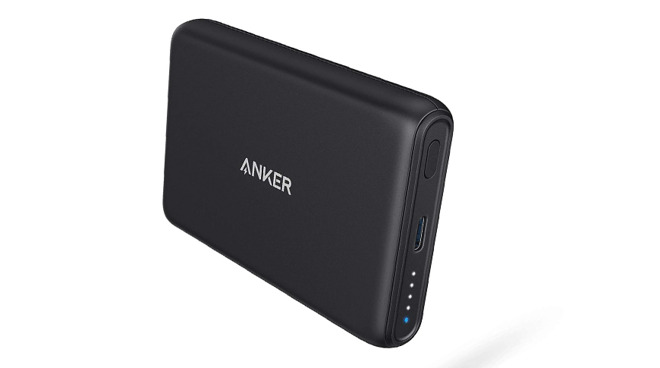 The Anker PowerCore is a MagSafe-compatible portable battery pack for the iPhone 12
