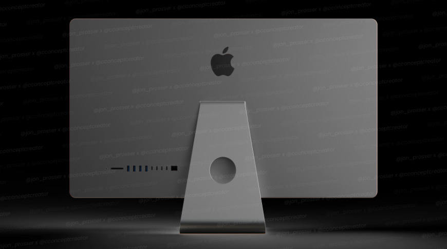 Space Gray iMac render from @cconceptcreator