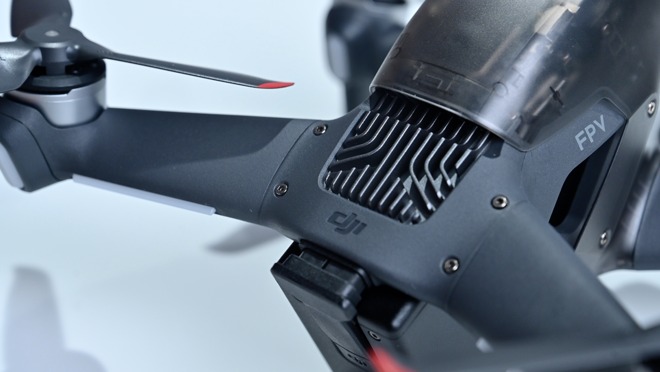 DJI FPV drone has a modular design