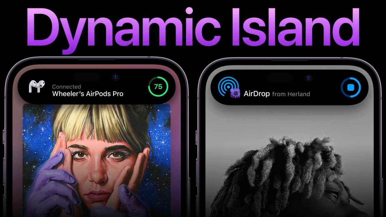 Dynamic Island biến vỏ cảm biến Face ID thành một thành phần giao diện người dùng tương tác