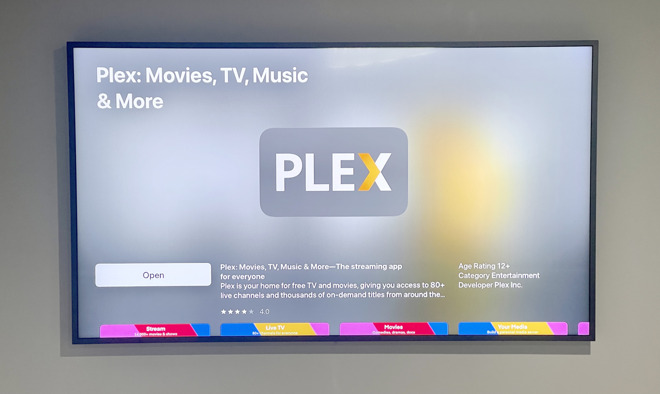 add plex to apple tv