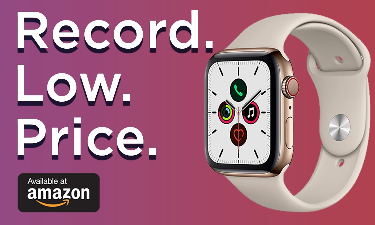 Deals Amazon issues staggering 300 price cut on Apple Watch 5