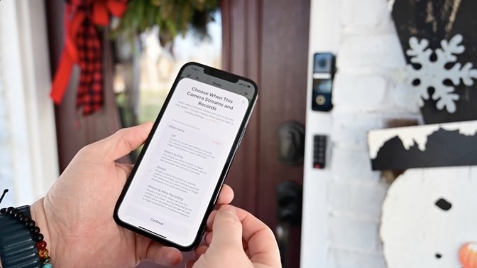 Circle View video doorbell recording options