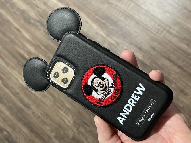 Mickey Mouse Club badge case