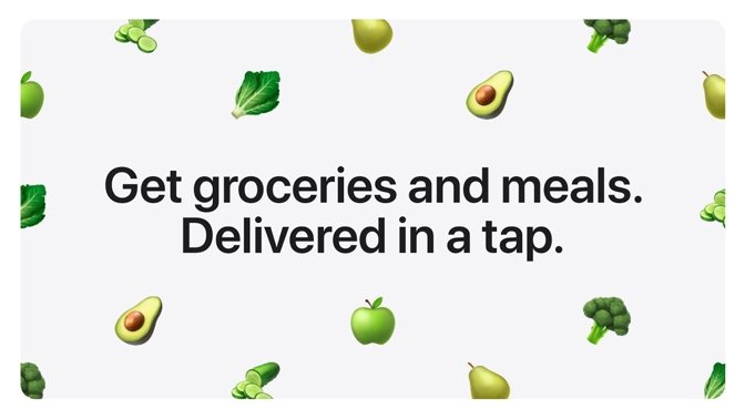 Groceries Apple Pay