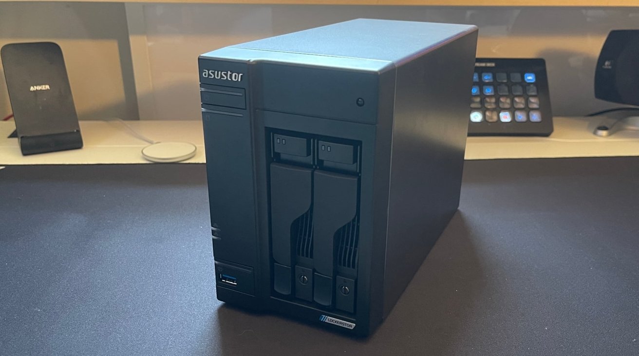 The Asustor Lockerstor 2 is a compact NAS for your network. 