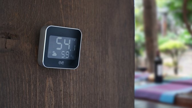 Eve Weather is a fantastic HomeKit weather station