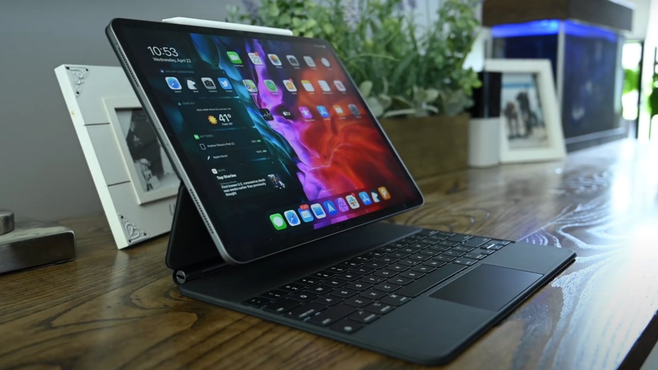 The Magic Keyboard for iPad Pro will transform the tablet into a laptop