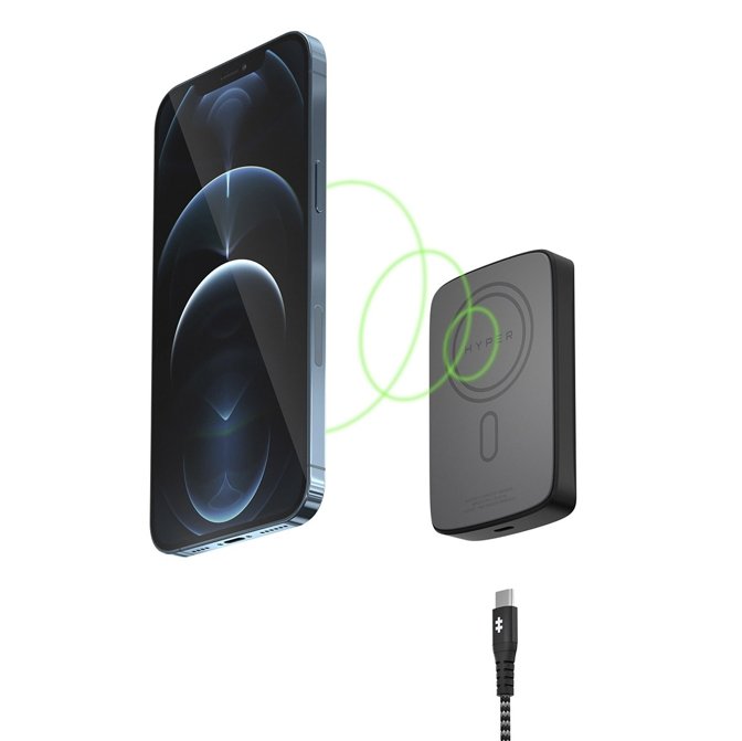 MagSafe helps align the Qi wireless charger